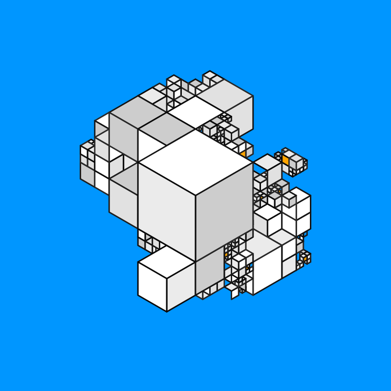 Hexagraph #268 static NFT preview