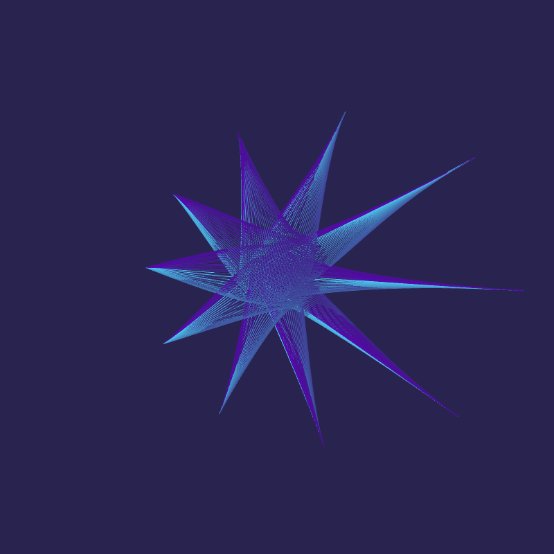 Bezier Jellyfish #28 static token preview