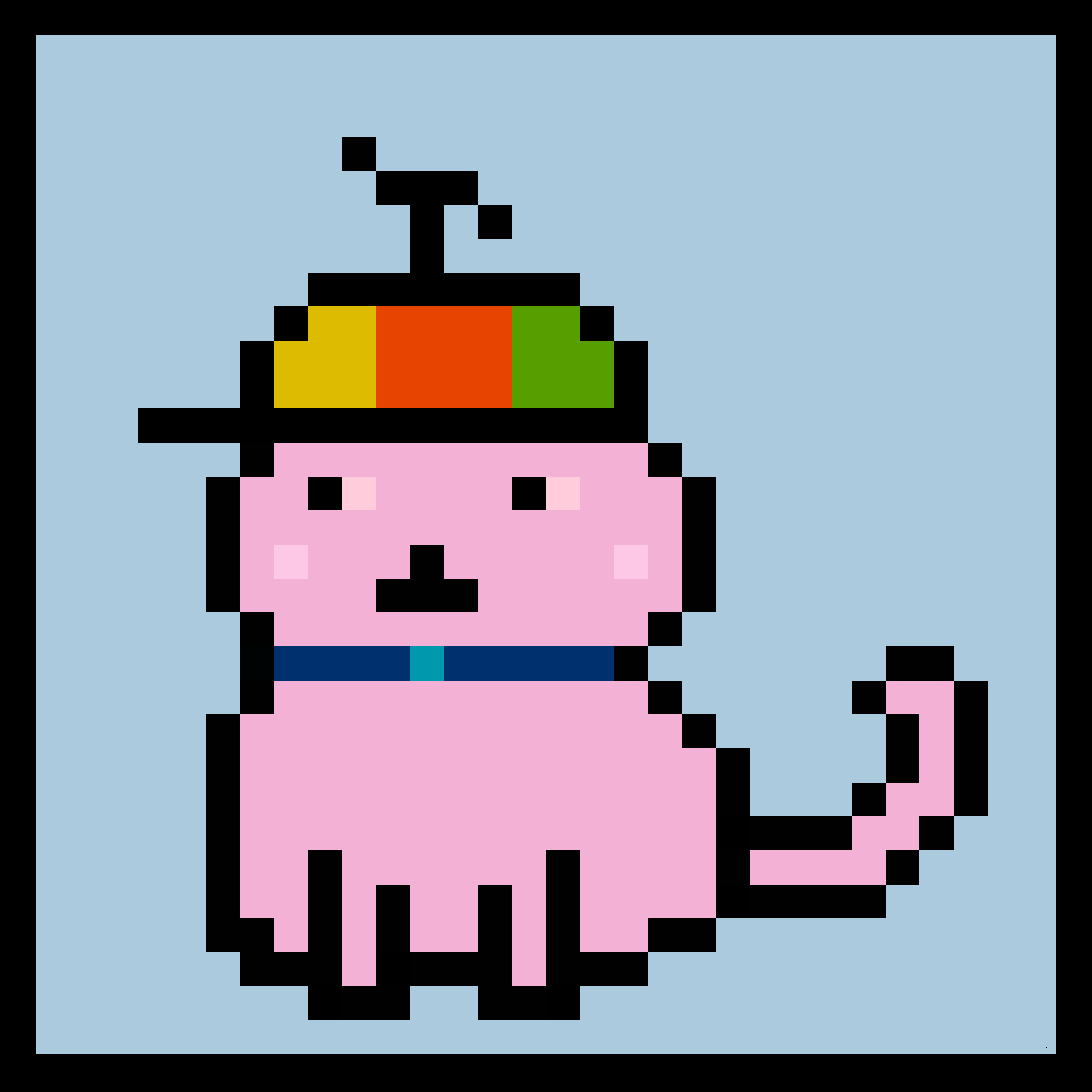 Lazy Kitties #428 static token preview