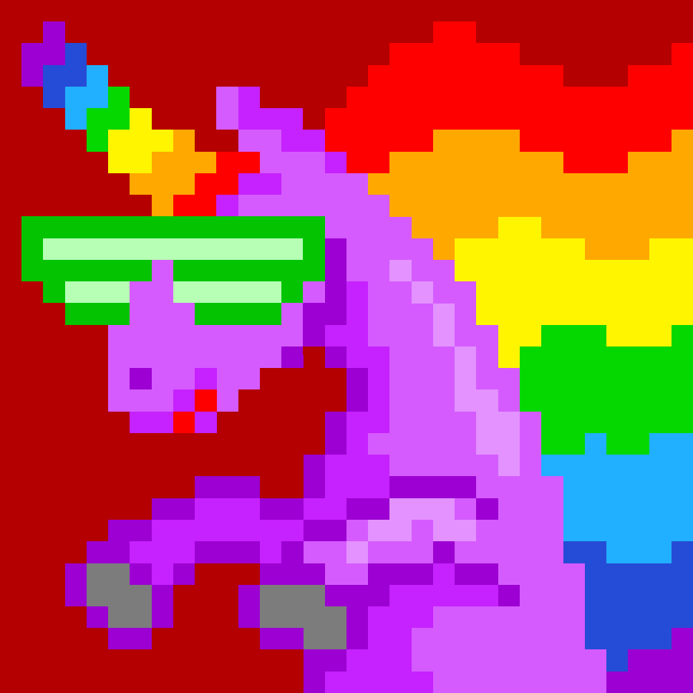 Unicorn #6307 static NFT preview