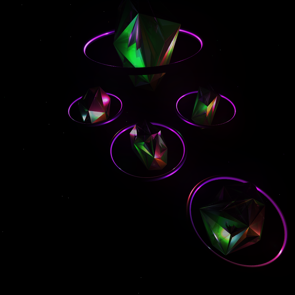 Space Gems #345 static token preview