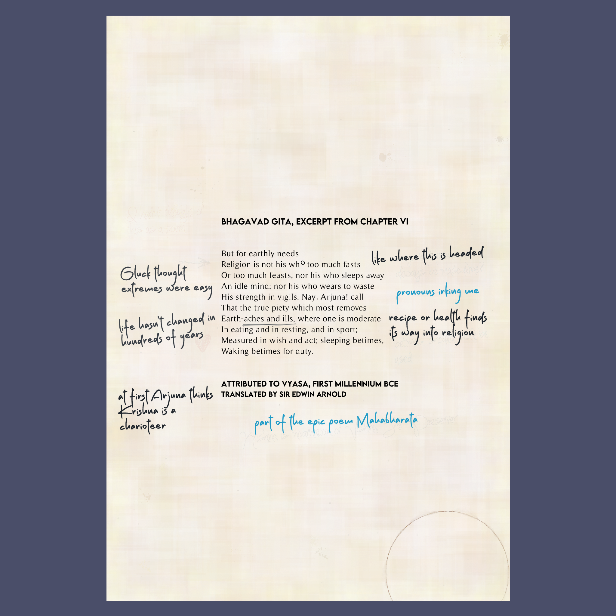 Poems in the Public Domain #51 static token preview