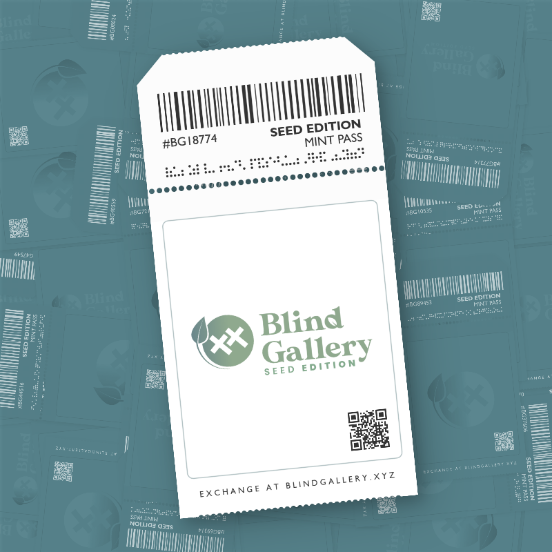 Blind Gallery Mint Pass (Seed Edition) #651 static NFT preview