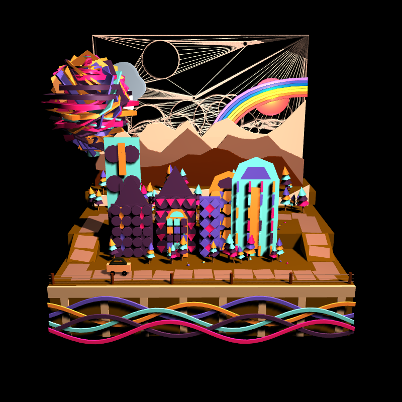 Paper Art 3D #149 static NFT preview