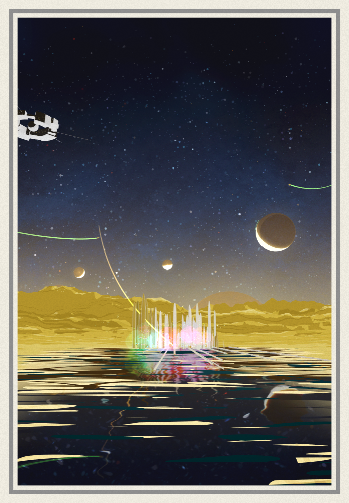 Visa to the stars #61 static token preview