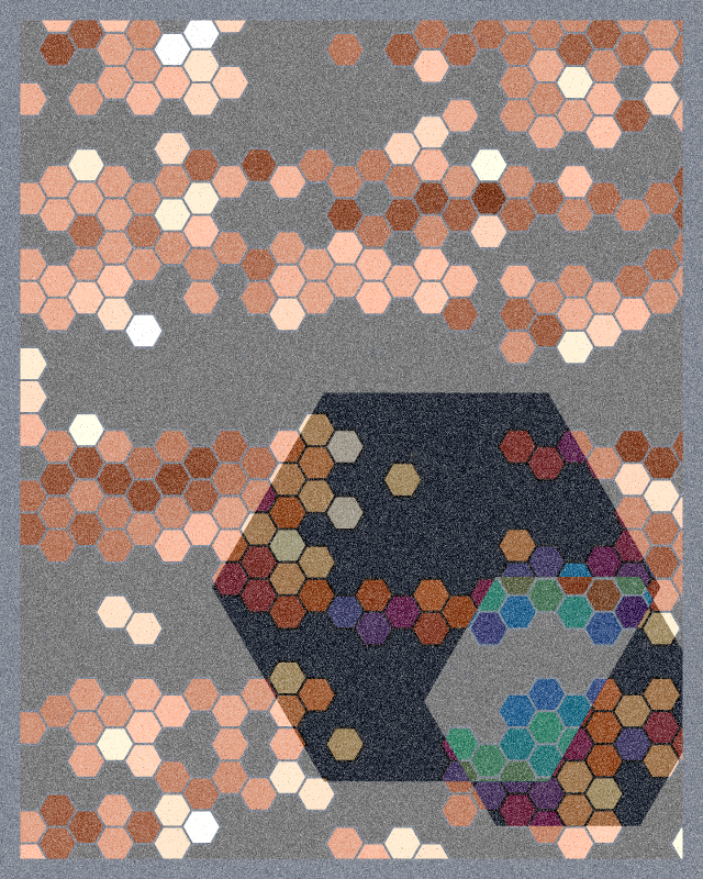 Esagoni #287 static NFT preview