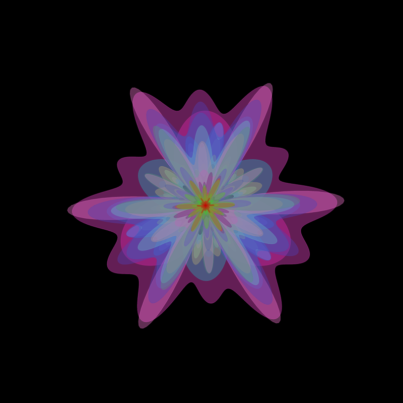 Blooming Flowers #106 static token preview