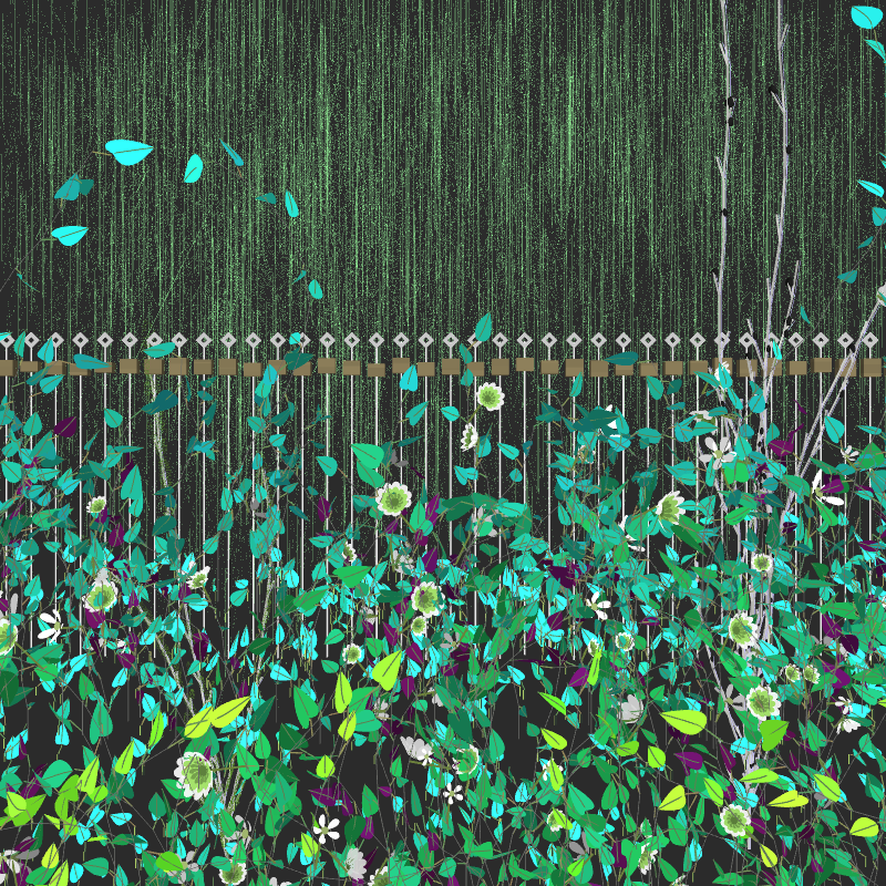 Under the rain #42 static NFT preview
