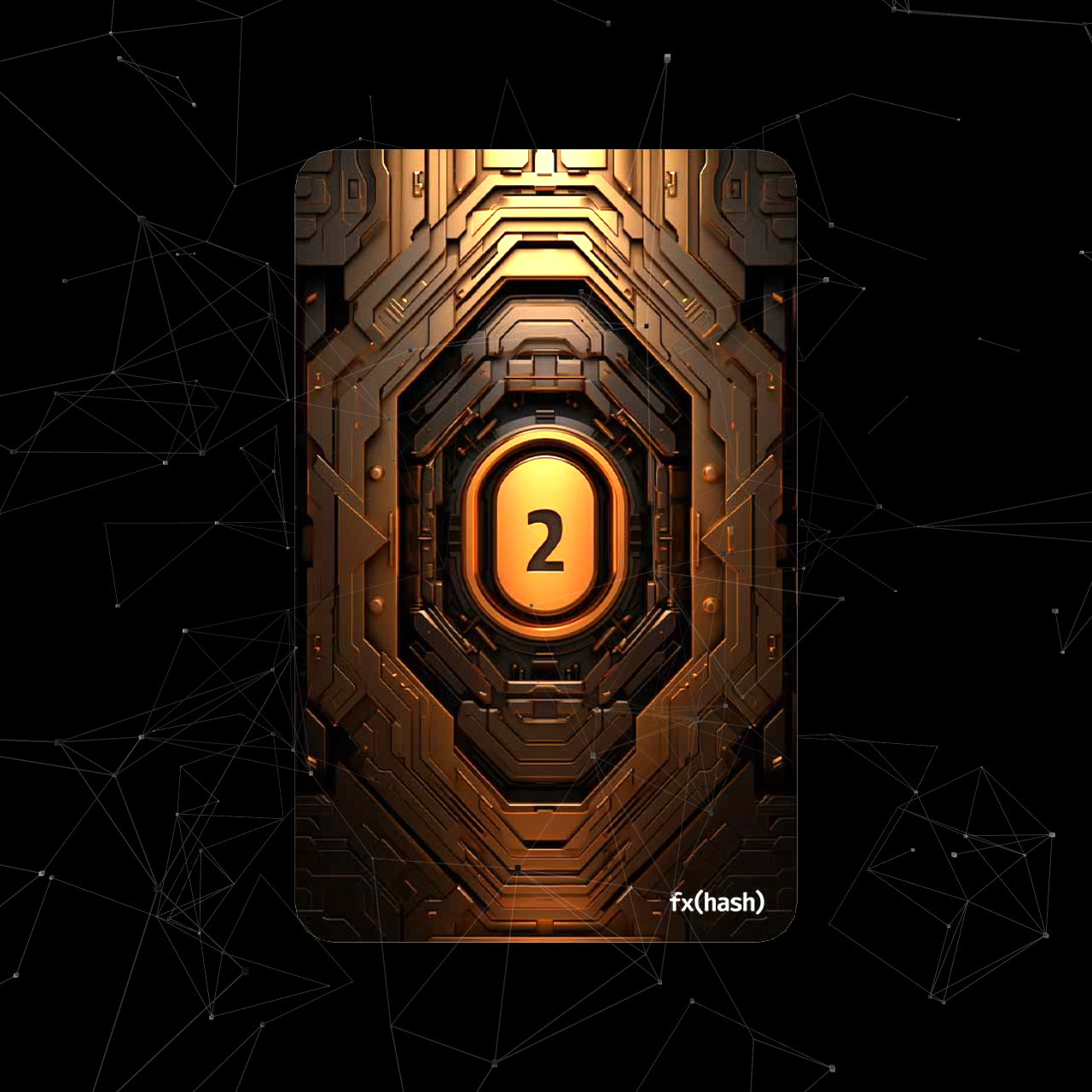 FXHash 2.0 Card #506 static NFT preview