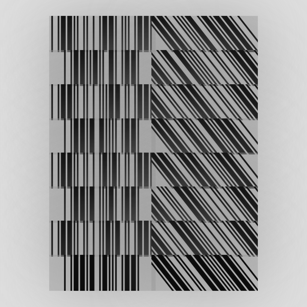 barcode(fxhash) #62 static NFT preview