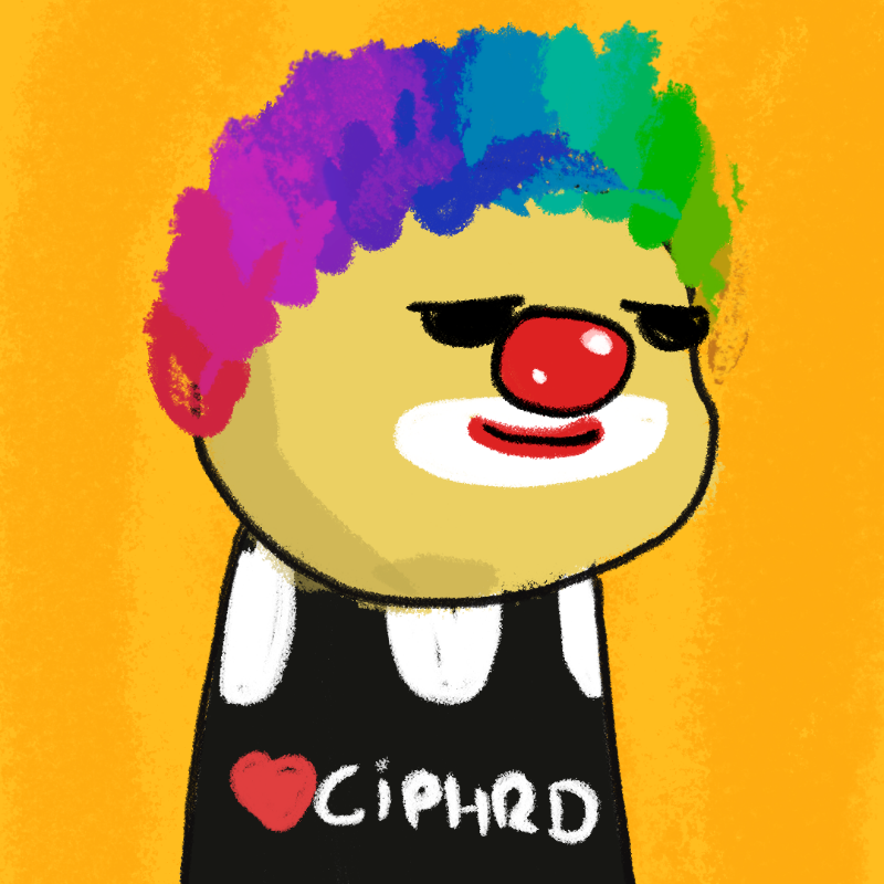 Peculiar clown #30 static token preview