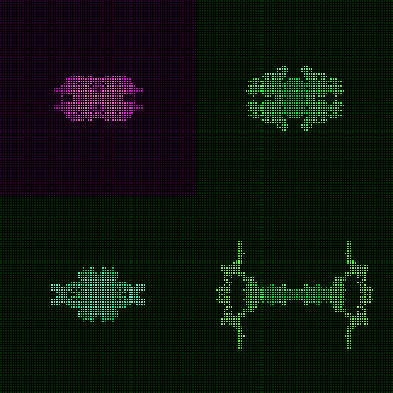 Dither Creatures 2x2 #111 static NFT preview