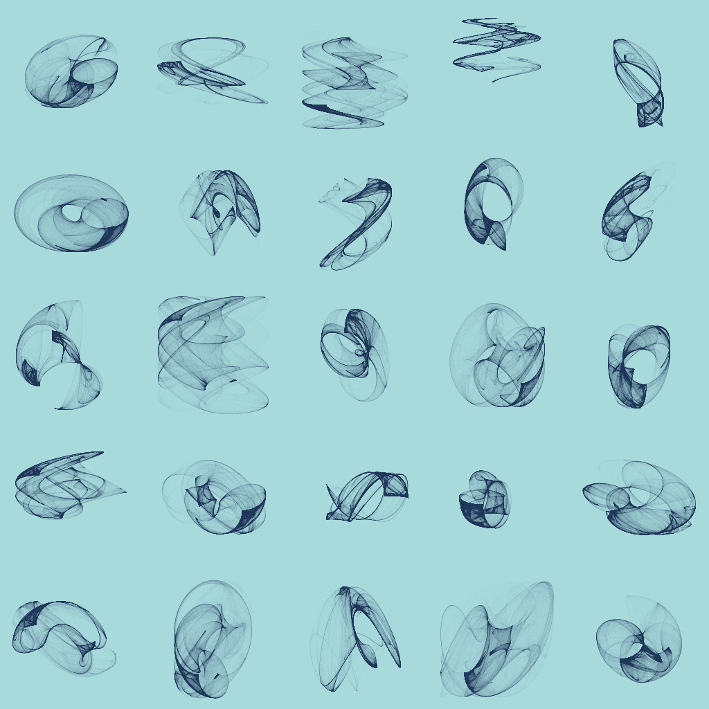 Attractors Bestiary #91 static NFT preview