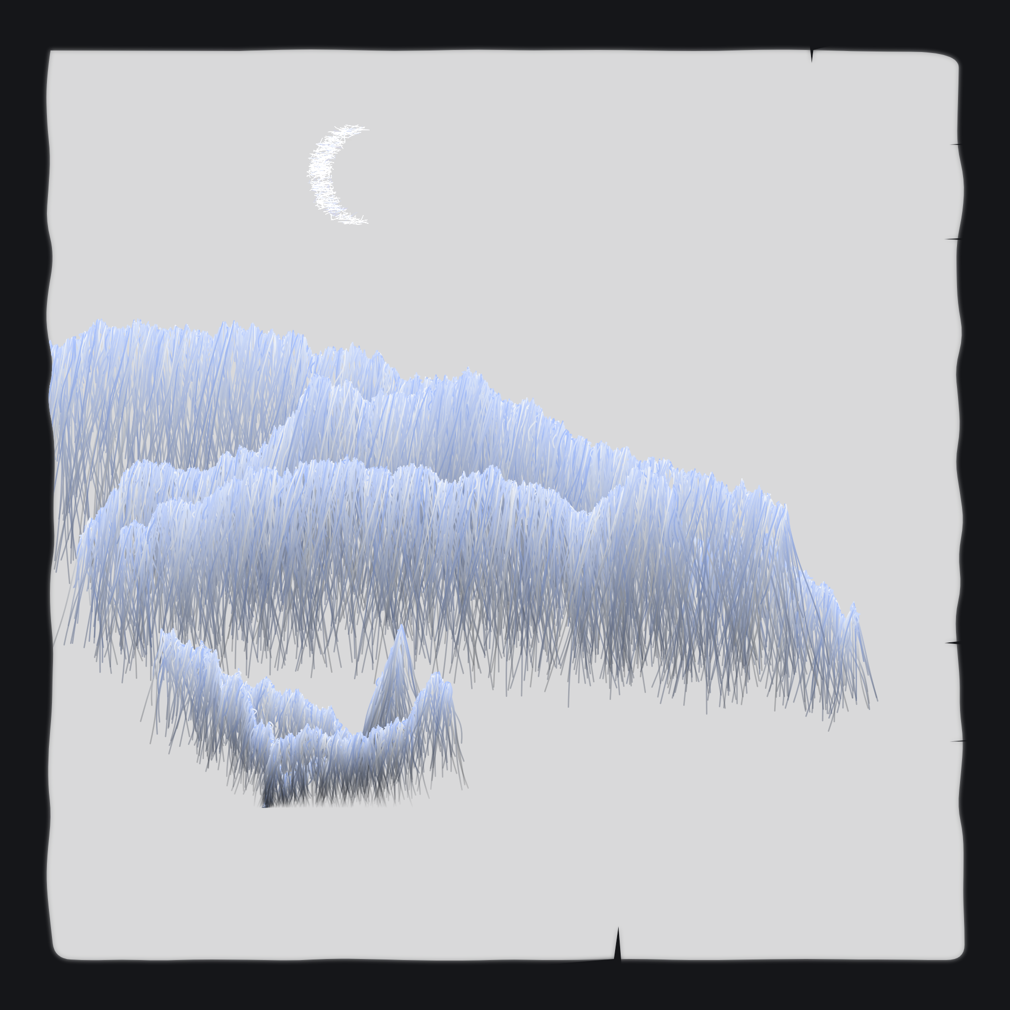 Misty Mountains #42 static NFT preview