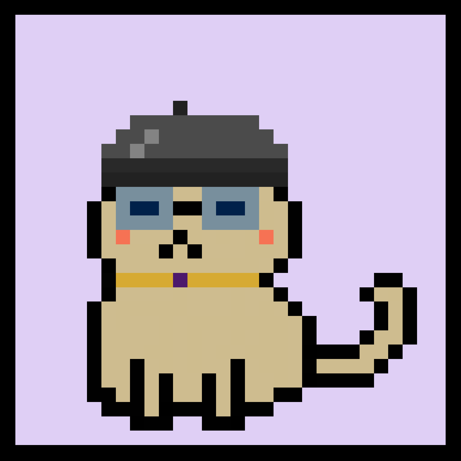 Lazy Kitties #197 static token preview