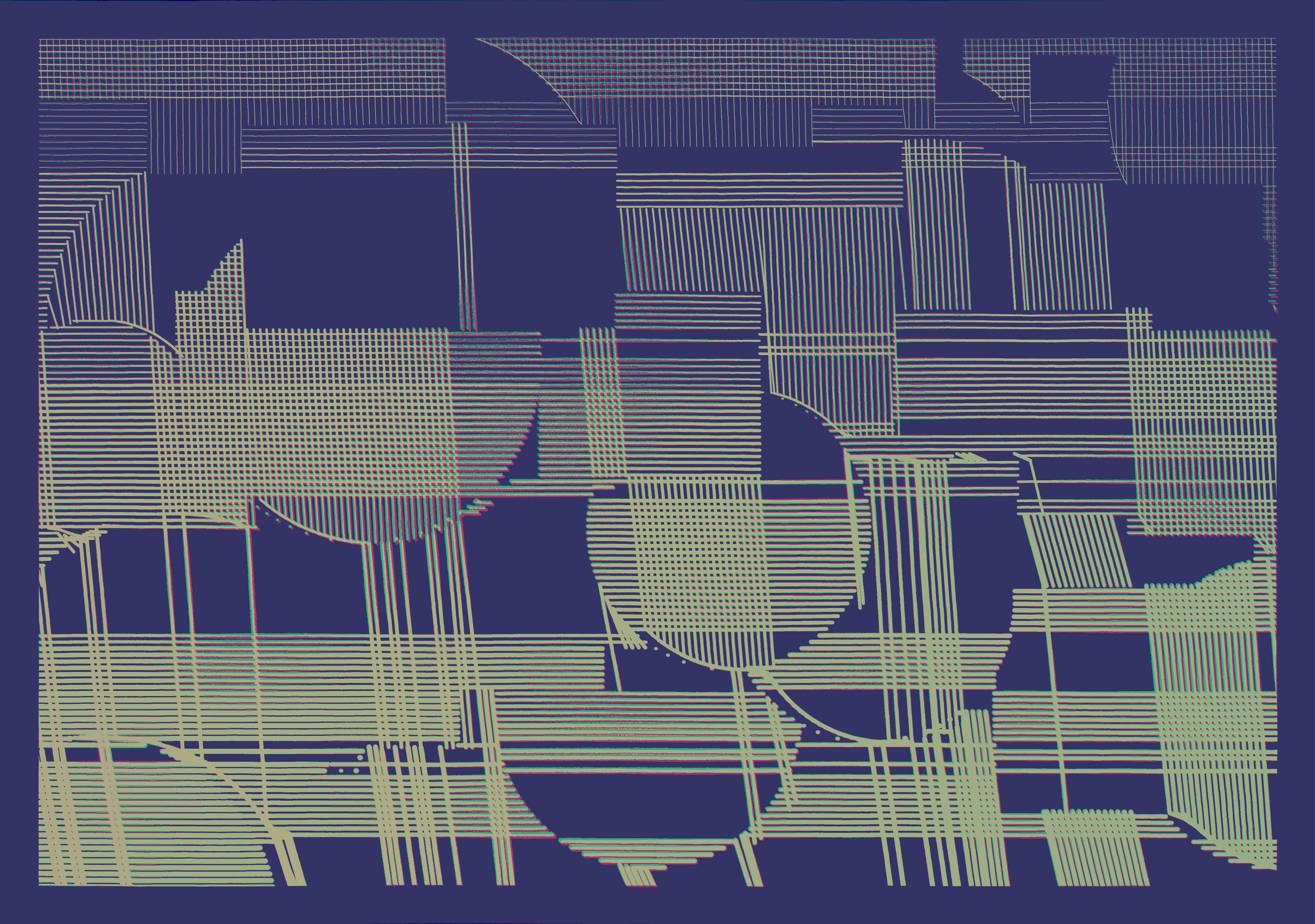 Thread Cascade #326 static NFT preview