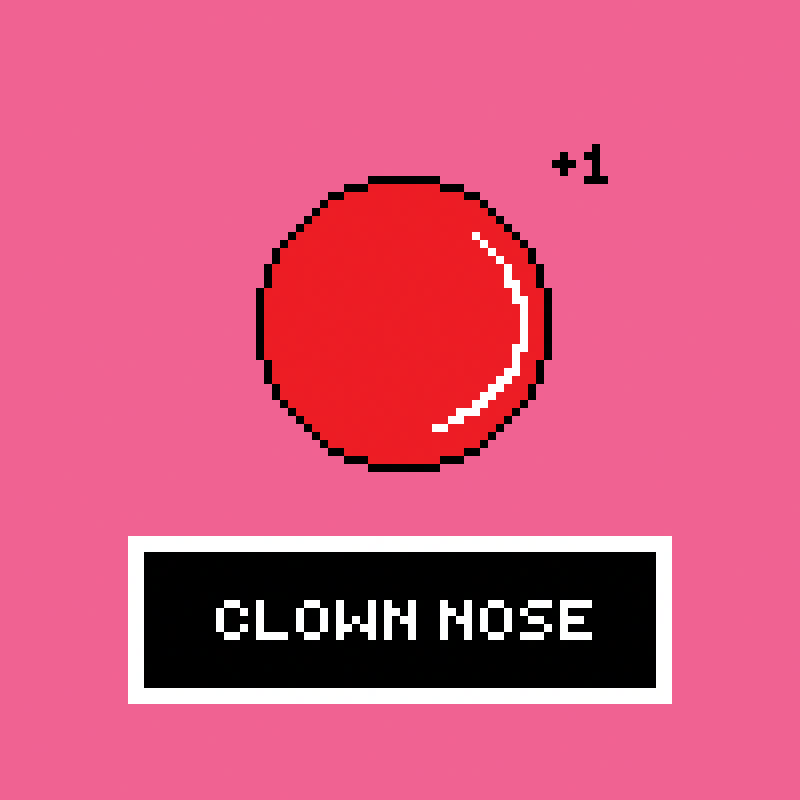 Clown Nose by MIME x MIME #83 static NFT preview