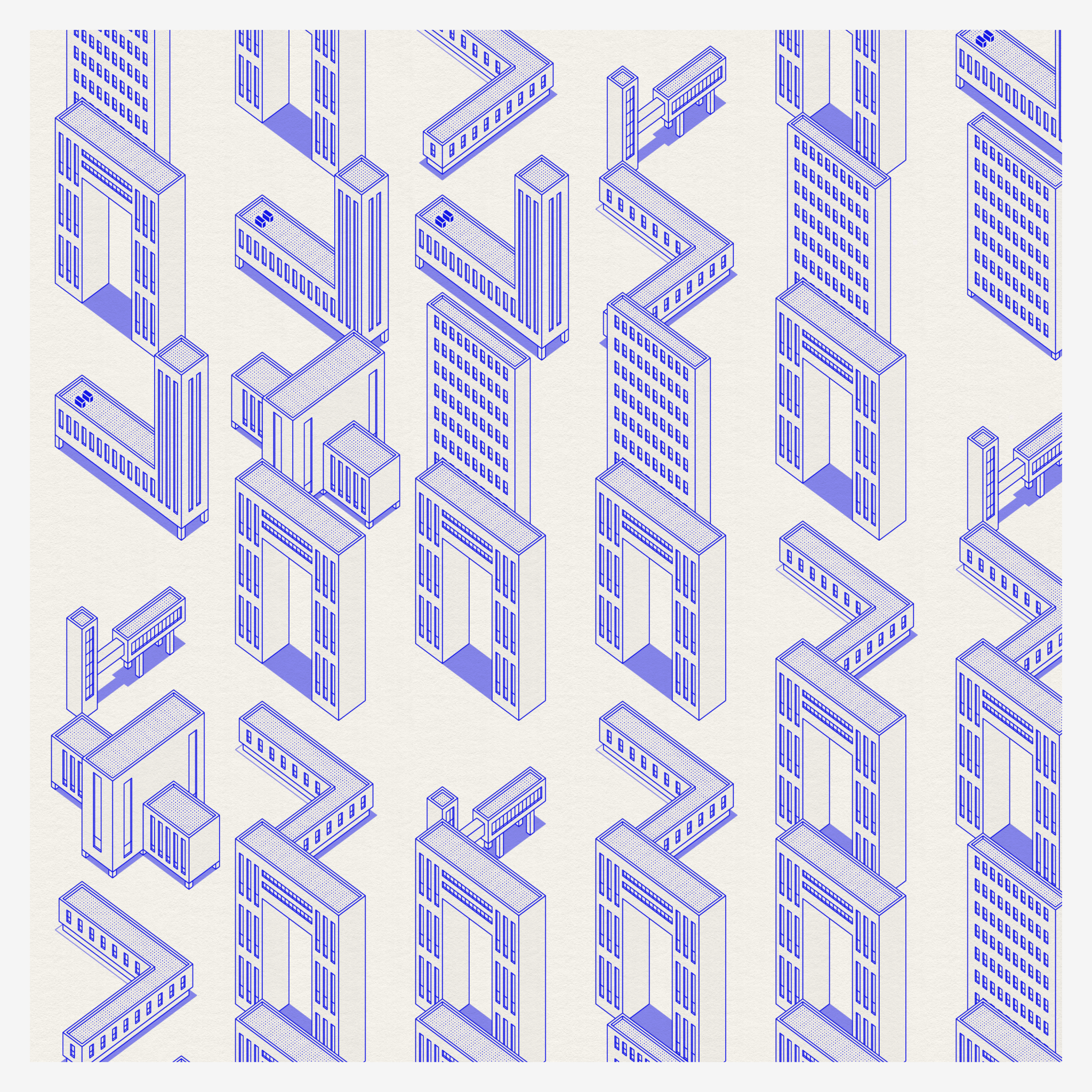Bauhausstadt #173 static NFT preview