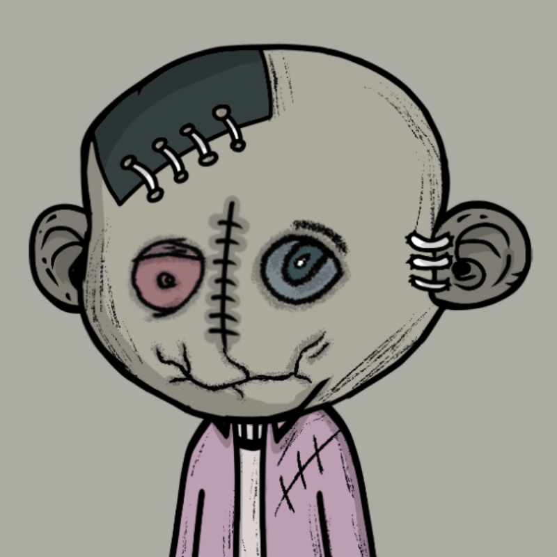 Creepy Dolls #77 static NFT preview