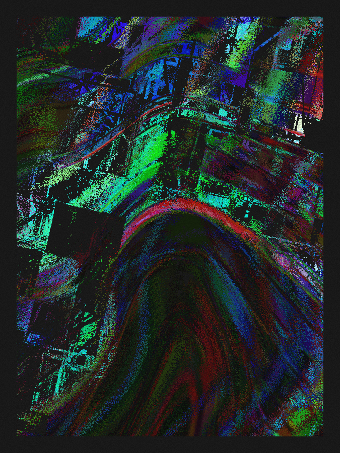 Temporal Black #80 static NFT preview