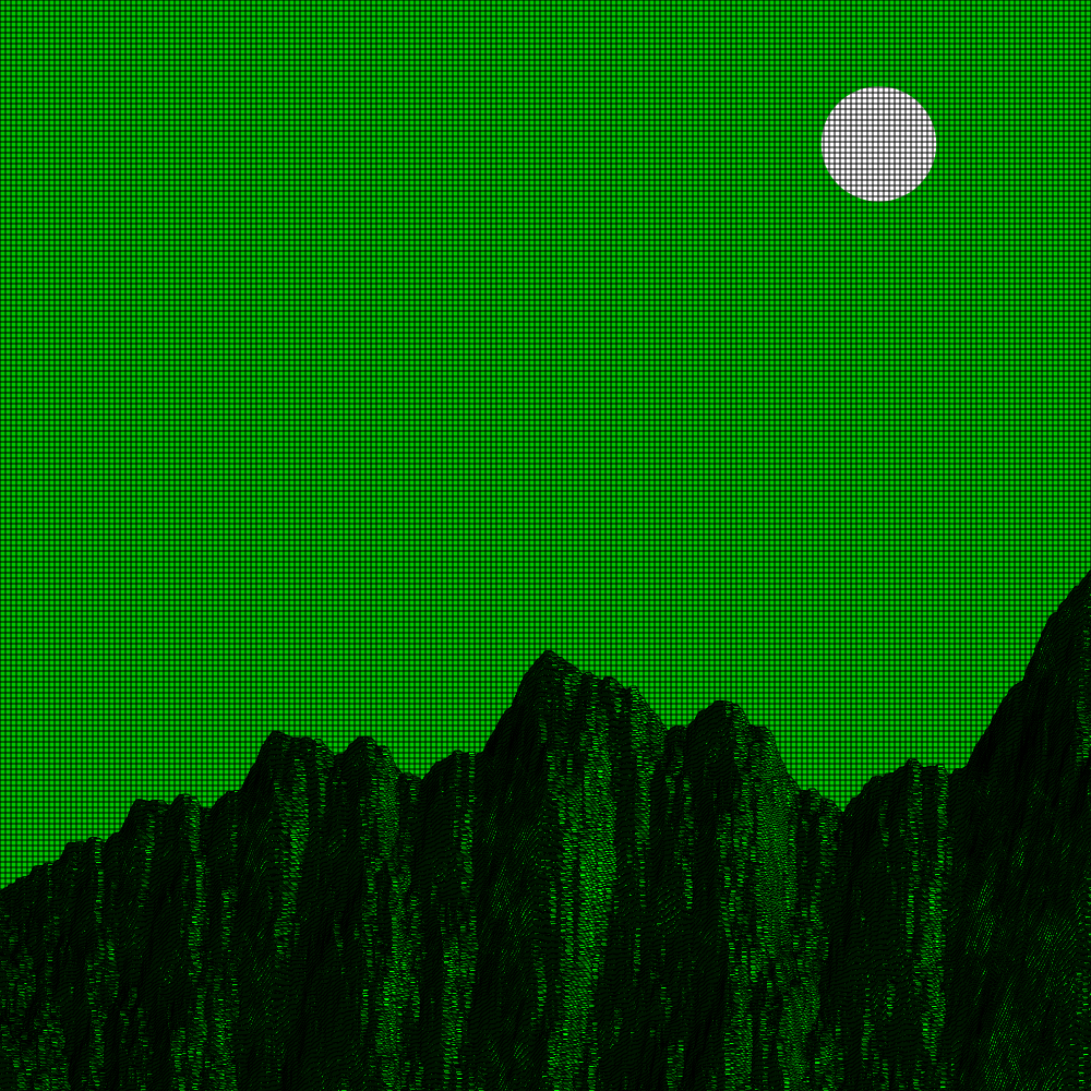 Classic generative landscape #60 static token preview