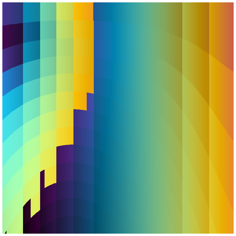 Deluxe Gradient Pixels #29 static NFT preview