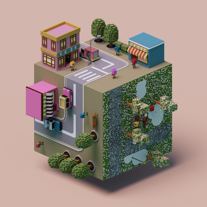 Isometreecity #28 static token preview