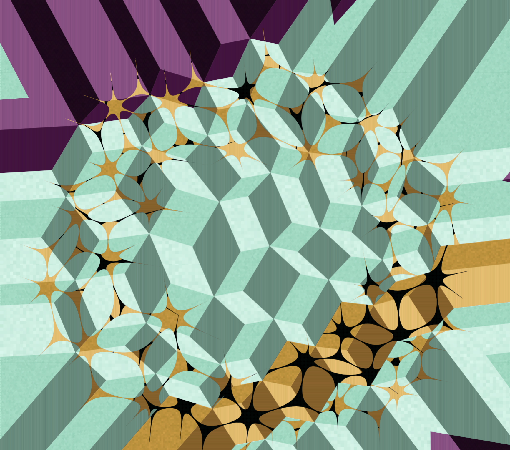 Steps and Flowers #35 static NFT preview