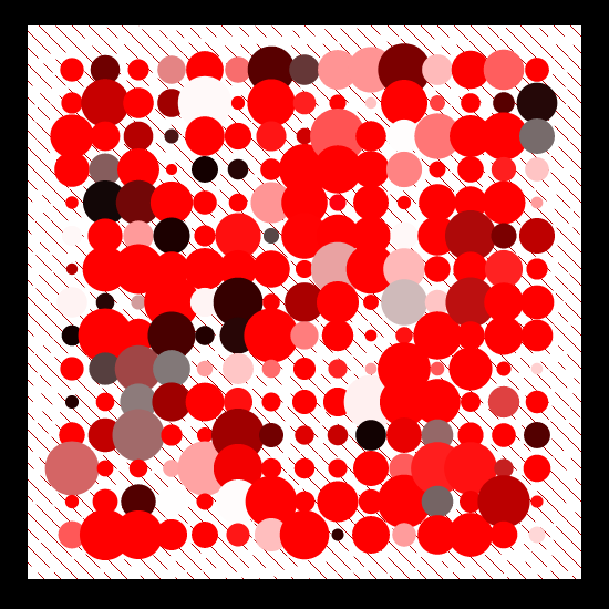 Dots in the Rain #101 static NFT preview