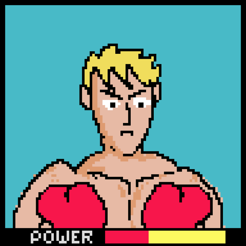 sTRONGEST FIGHTER #13 static token preview
