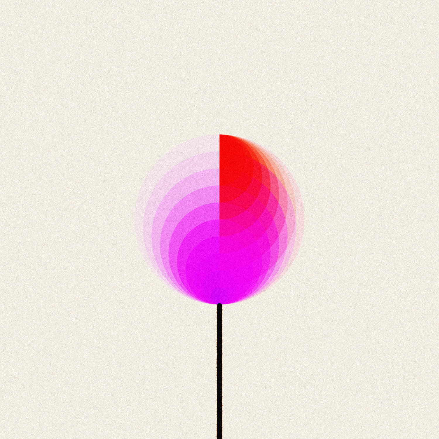 Fx(hash) Generative Birthday Candle #115 static NFT preview