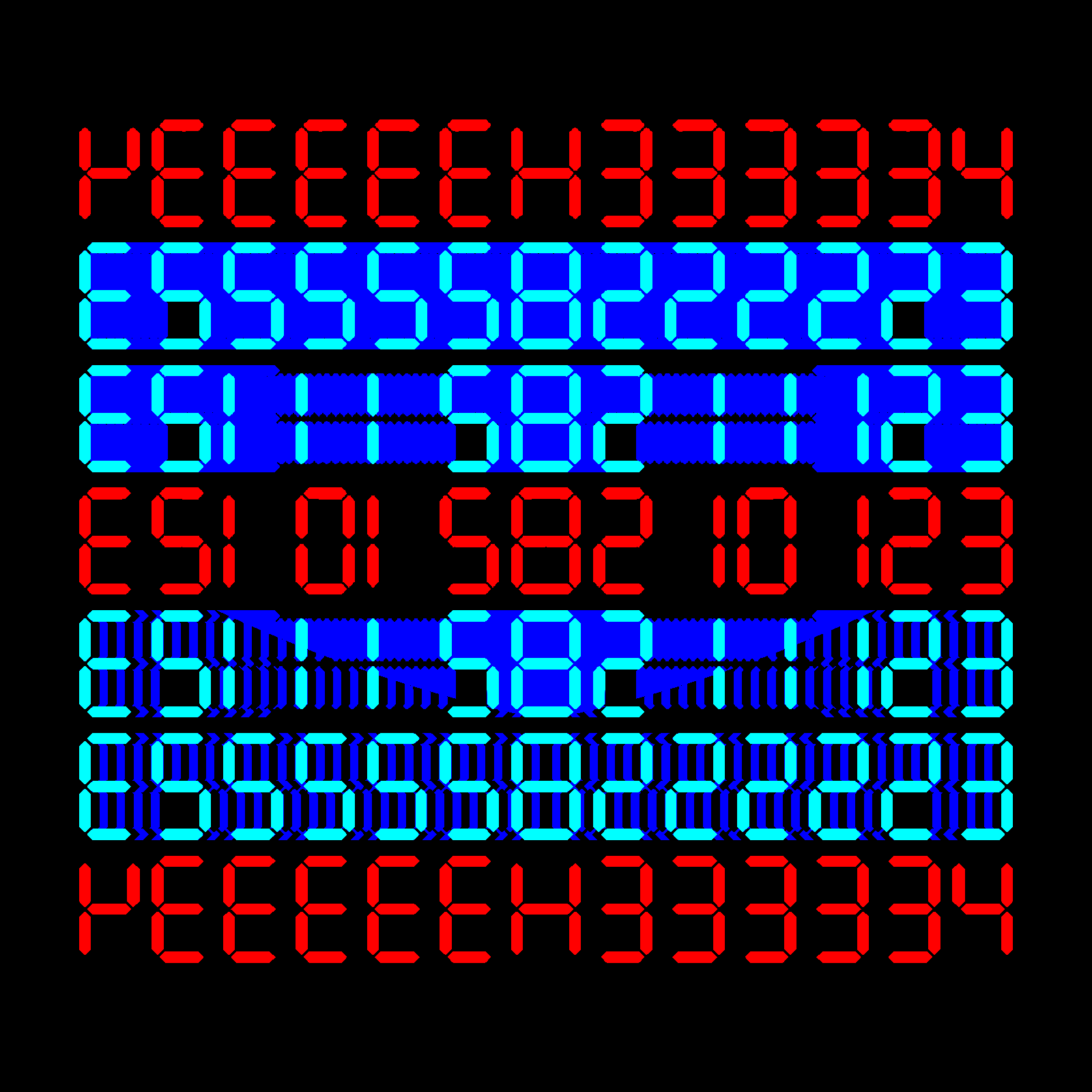 Digits #745 static NFT preview