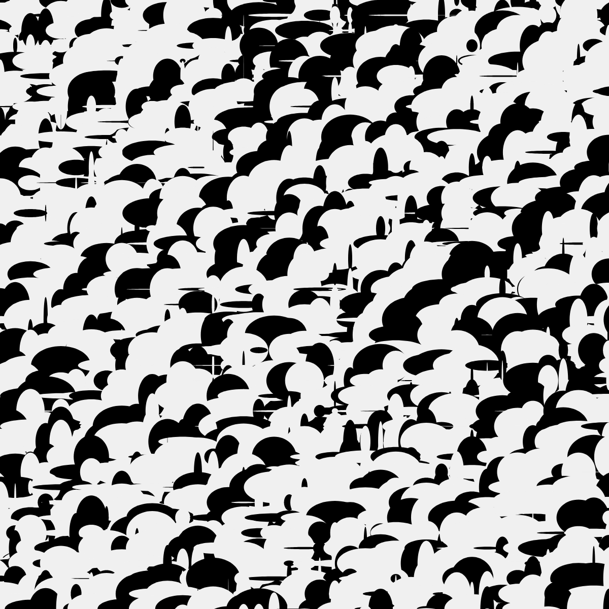 ElementaryCellularAutomatonMadeOfEllipses #105 static NFT preview