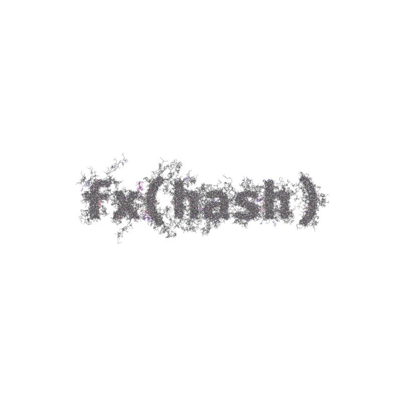 FXHASH Generative Logo #870 static token preview