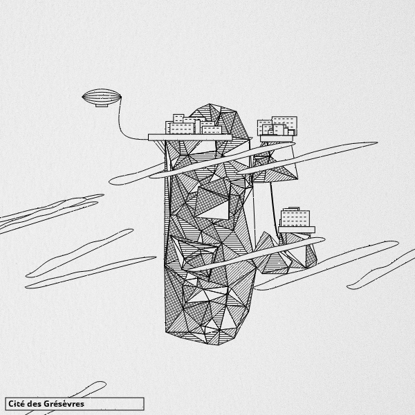 Cités nuageuses #181 static NFT preview