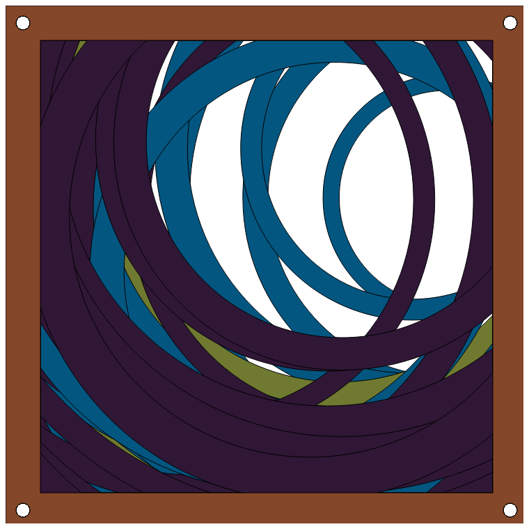 Boundary Swirl #156 static NFT preview