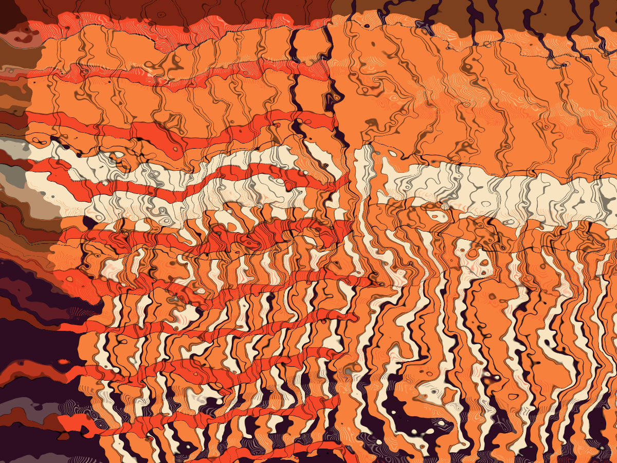 glitchline #30 static NFT preview