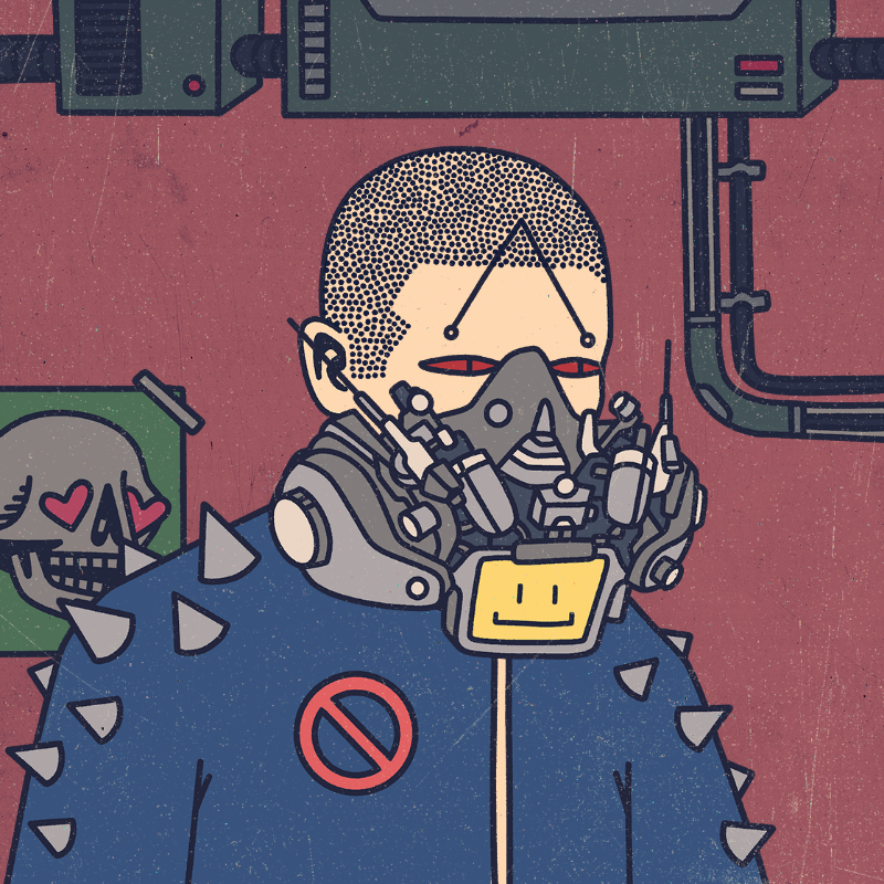 FUTURE BASTARDS #706 static NFT preview