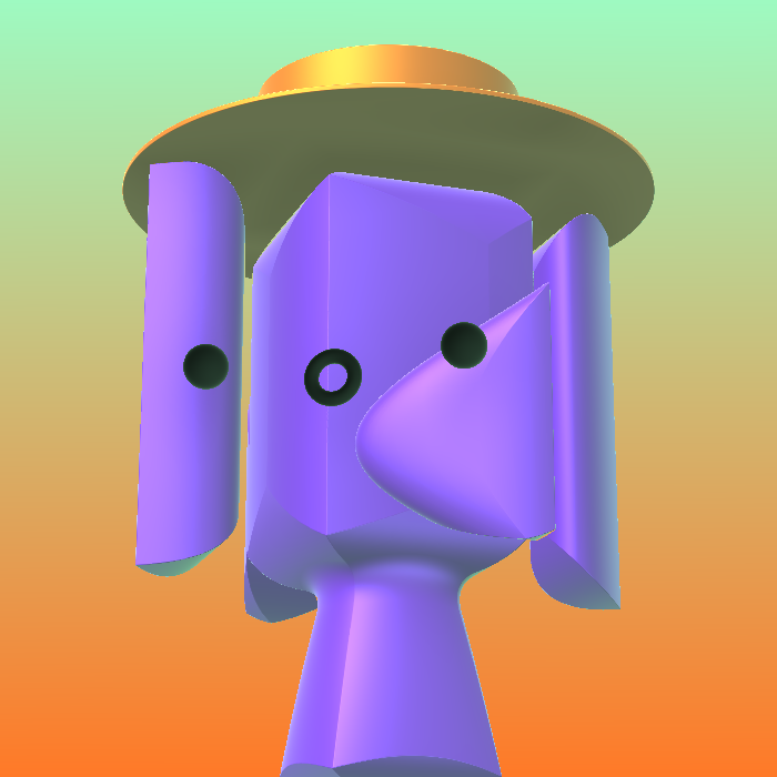 SHADER HEADZ #797 static NFT preview