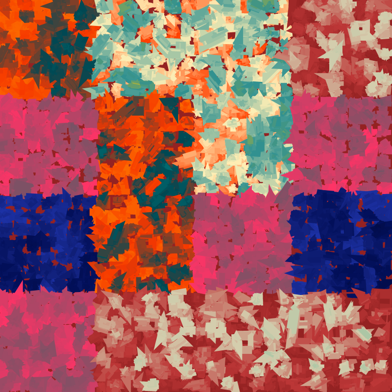 Watercolor Grid #25 static token preview