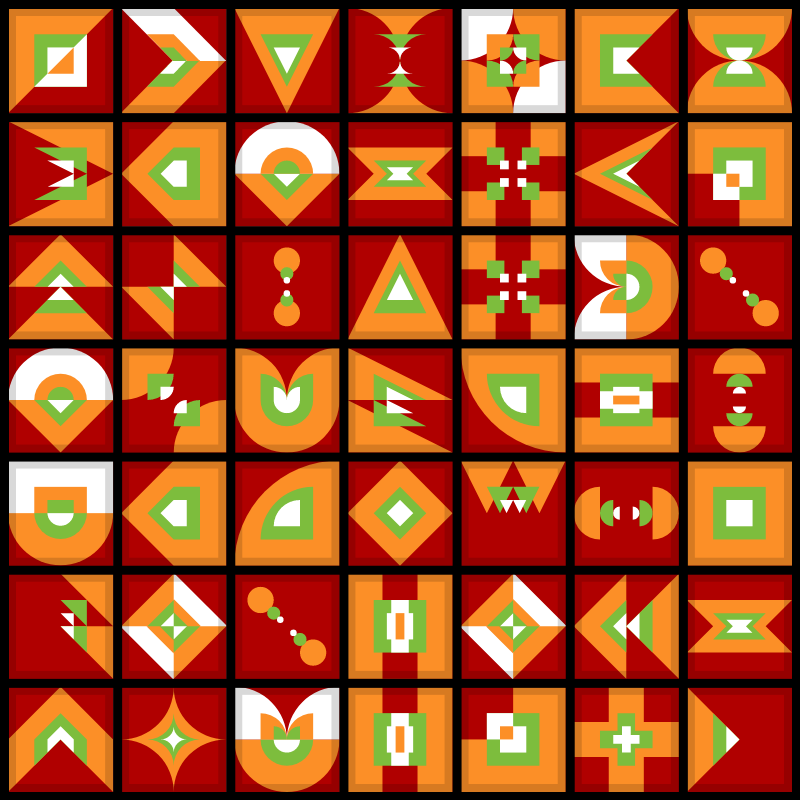 GridWorks #10 static NFT preview