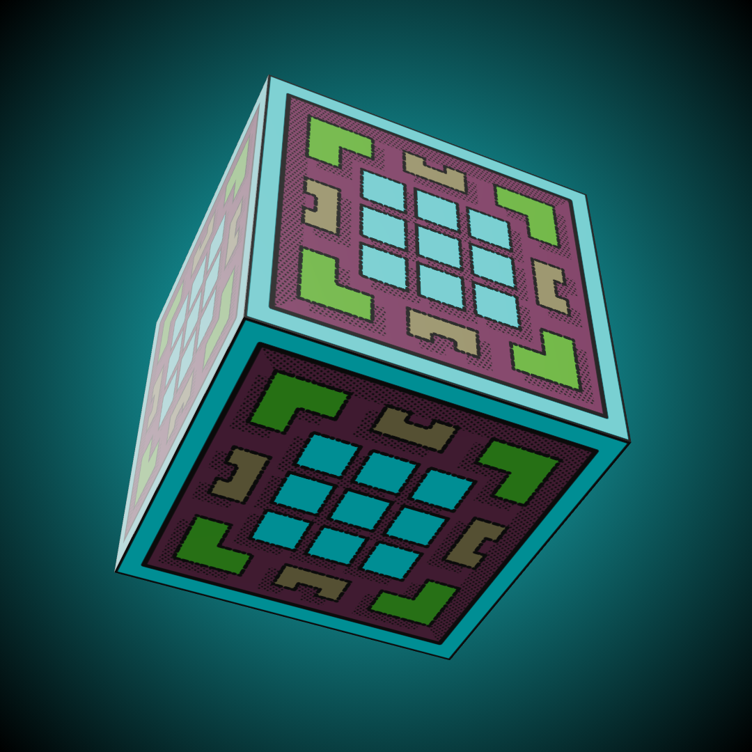 🧊 MYSTERY CUBE GEN1 #53 static NFT preview