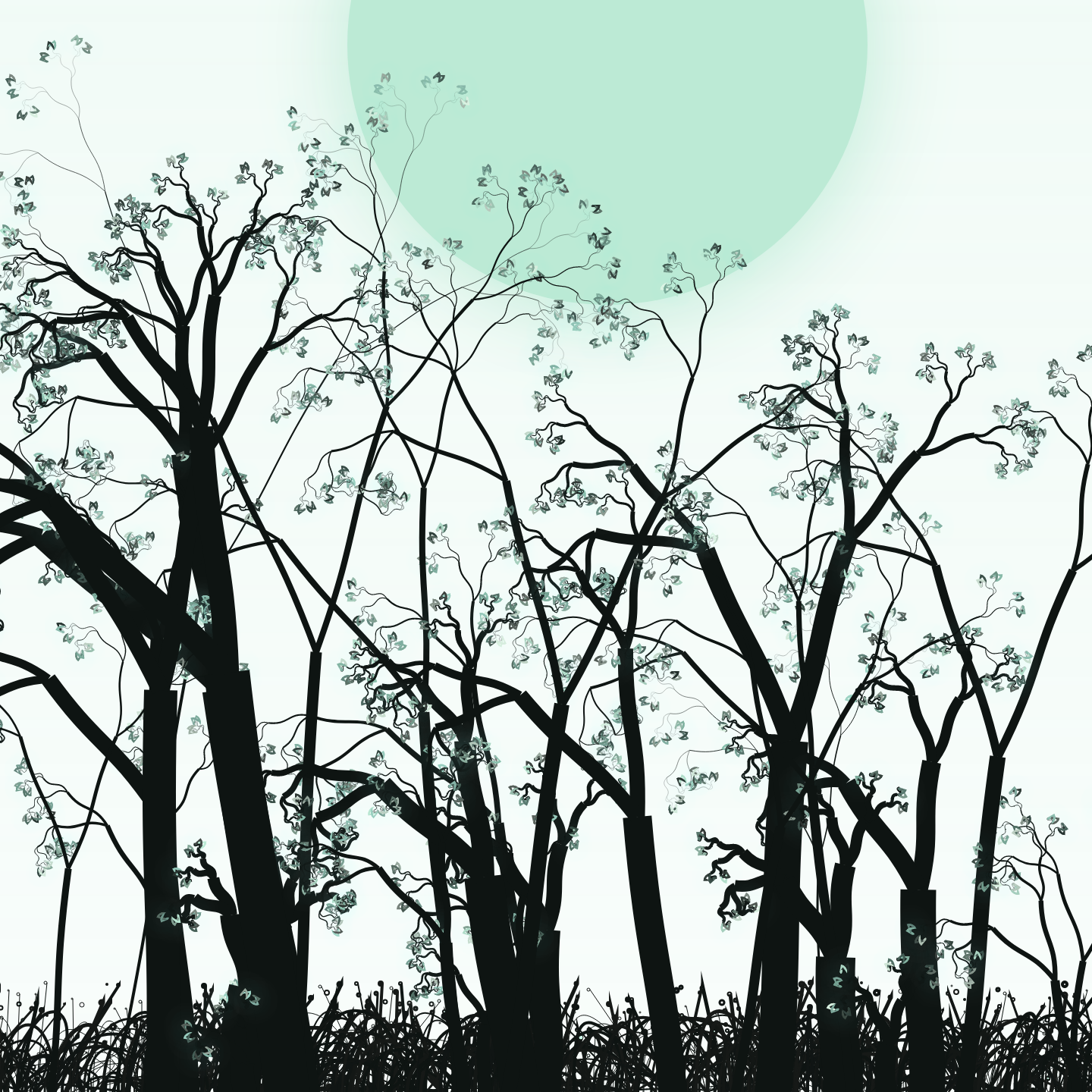 Wildwood Forest #7 static token preview