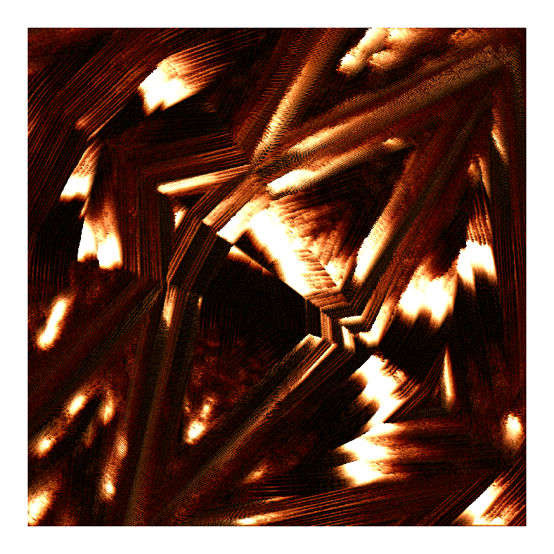 Lines and reflections, burn. #33 static NFT preview