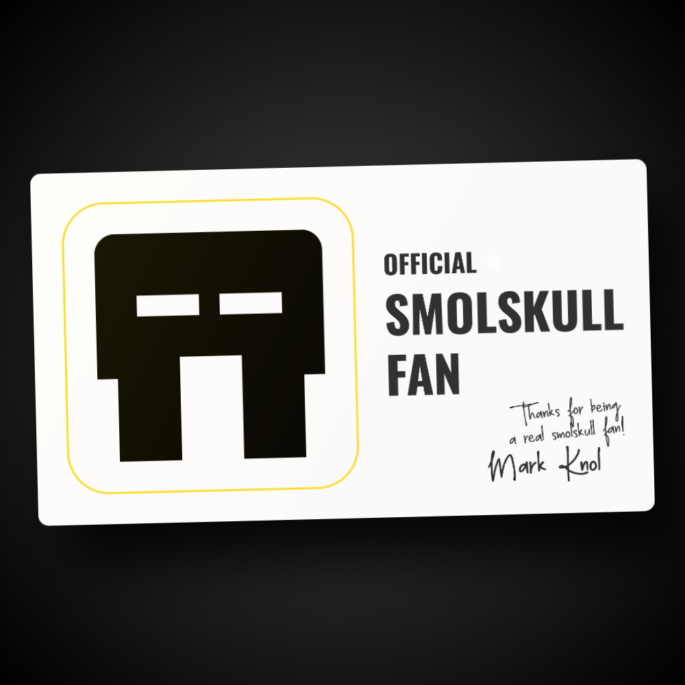 SMOLSKULL-FANCARD #35 static token preview