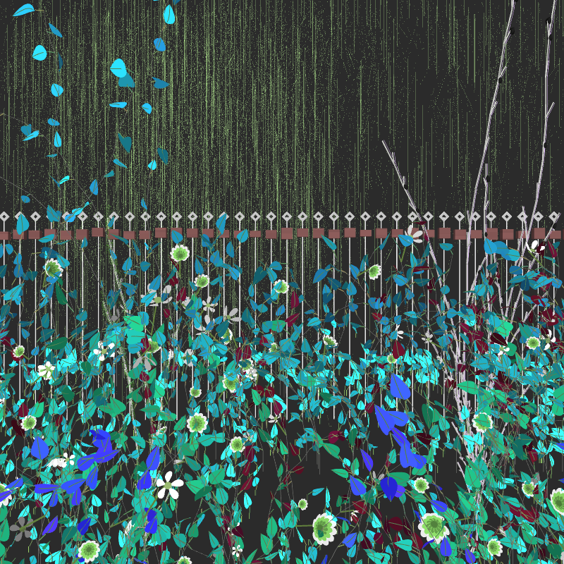 Under the rain #92 static NFT preview