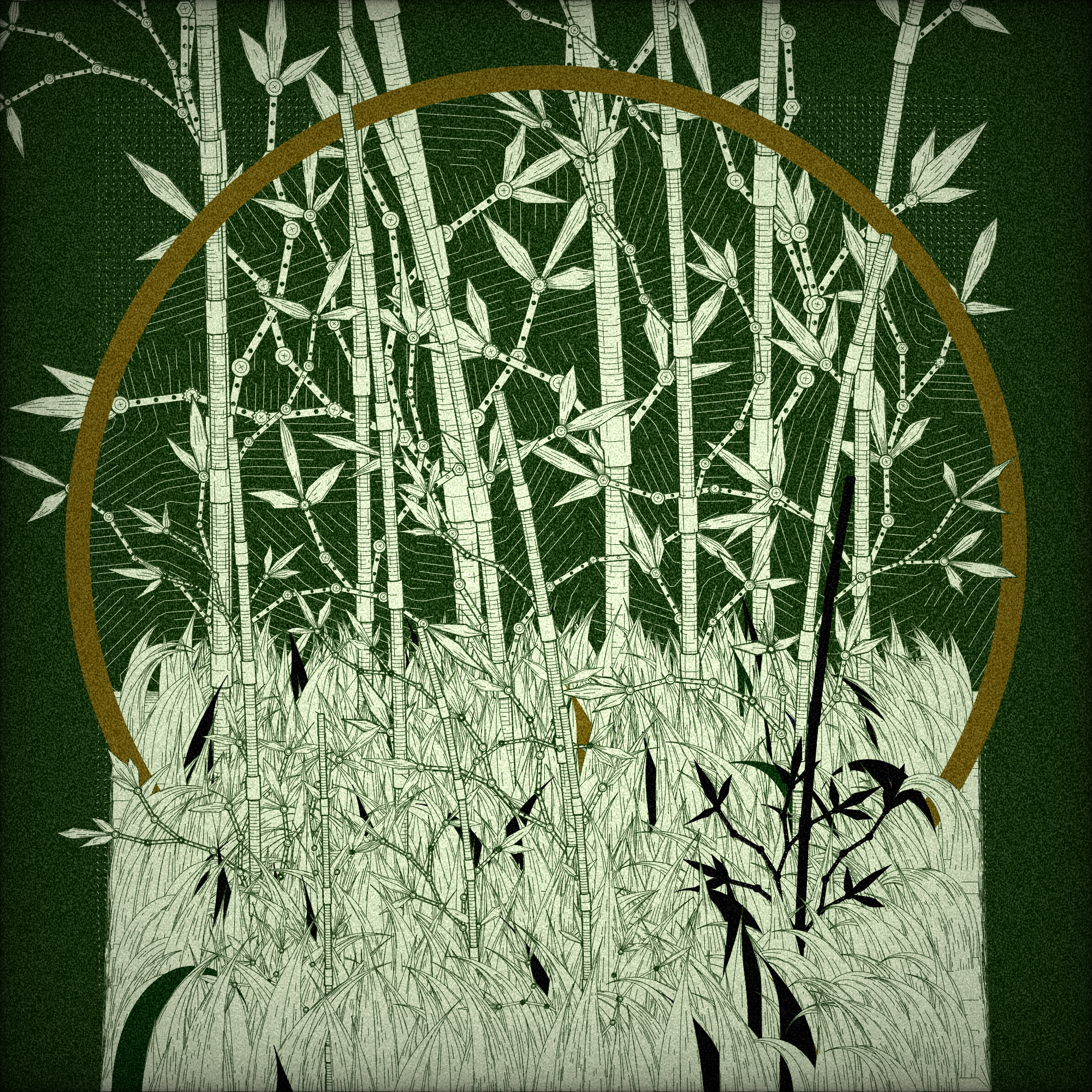 Mecha-Bamboo #486 static NFT preview