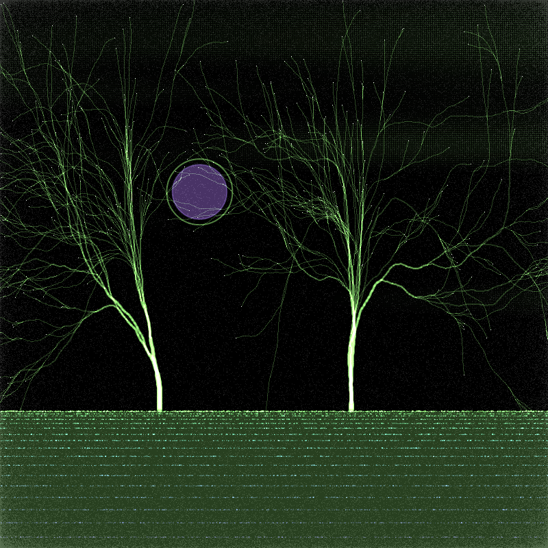 winter trees #72 static token preview