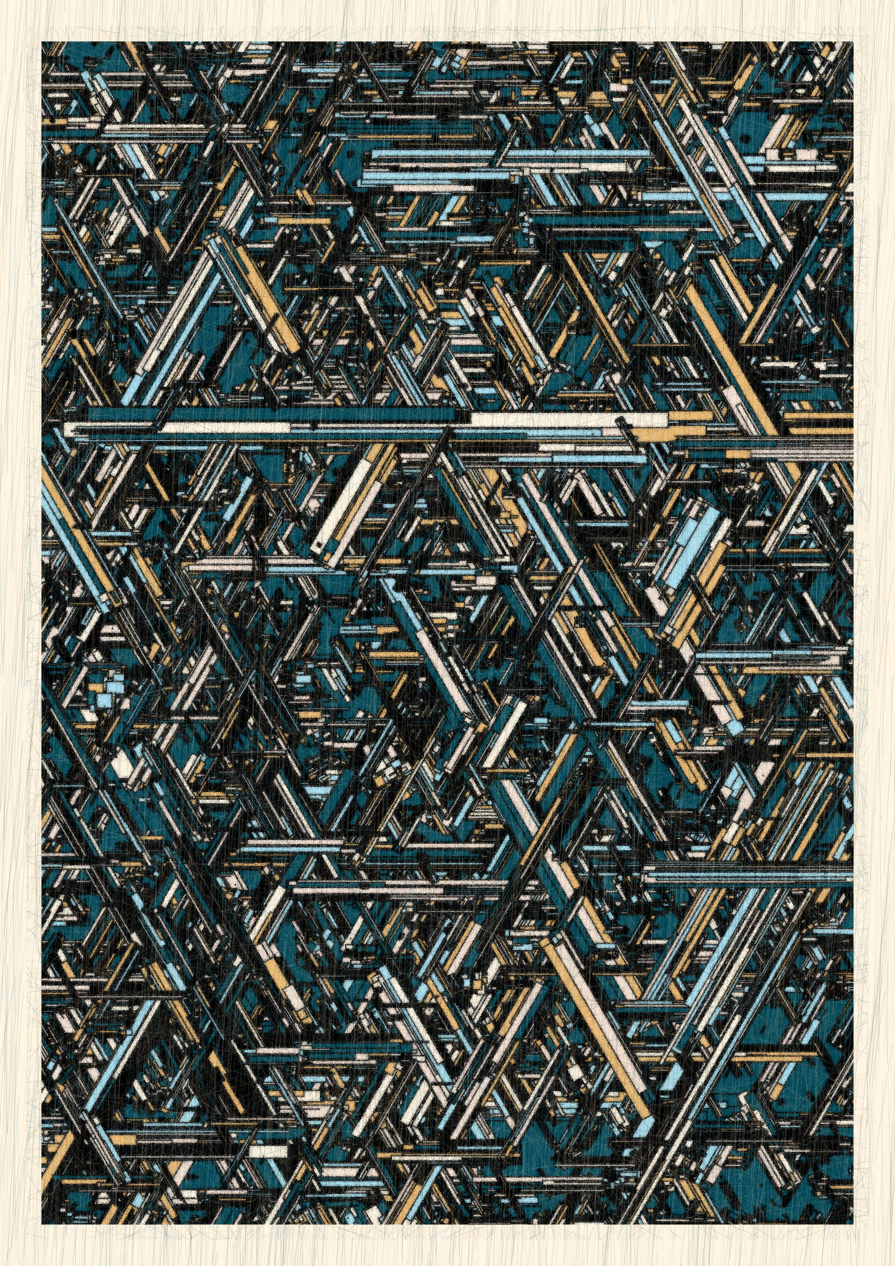 Rutilated #54 static NFT preview