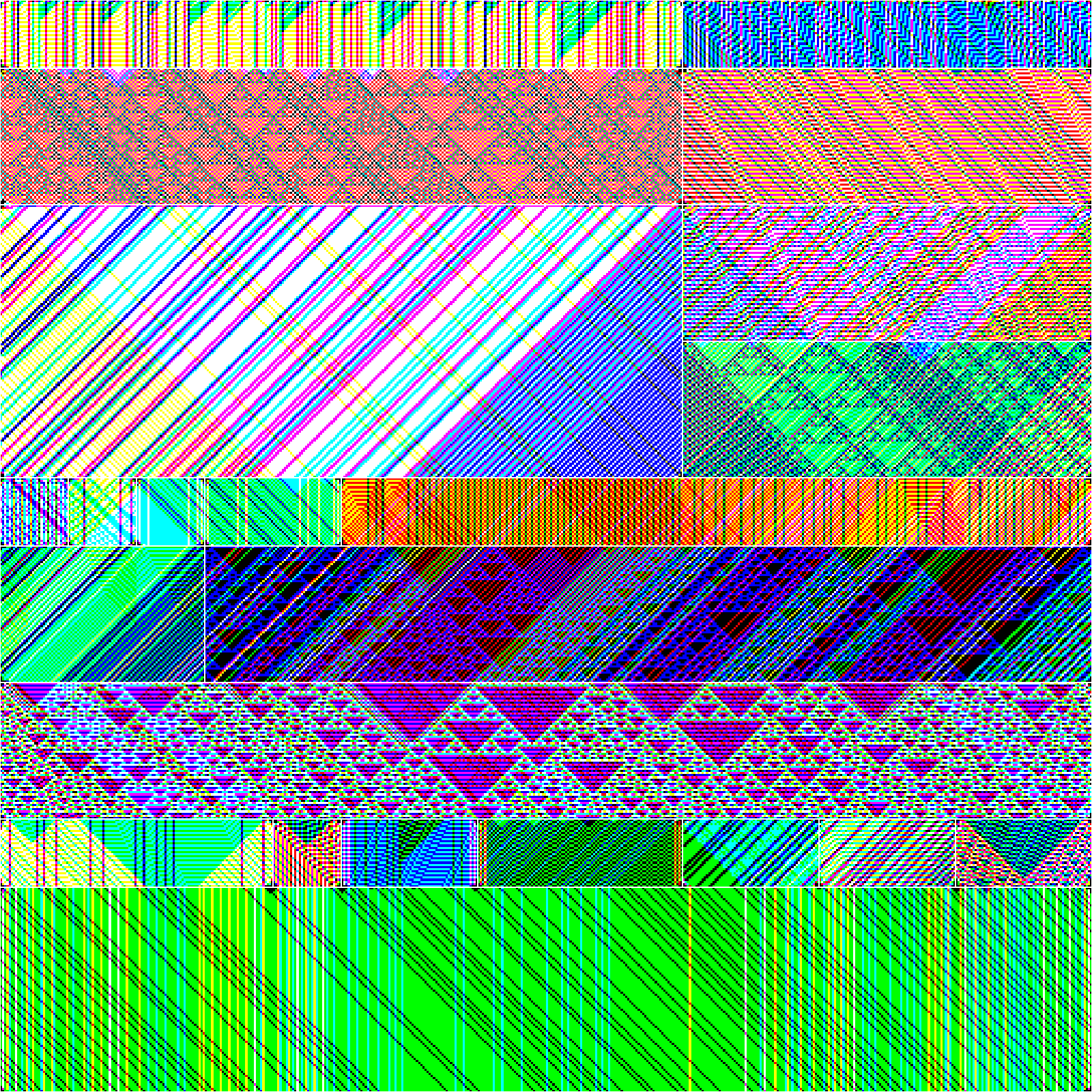 RULES (for Elementary Cellular Automata) #153 static NFT preview